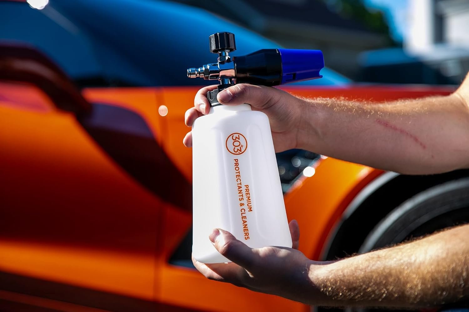 303 Products 39030 Foam Cannon – Adjustable Pressure Washer Foam Sprayer with Wide Neck Bottle and Quick Connect - Image 7