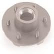 Dexter Axle 820109 12in Grease Hub and Drum Assembly – 8 on 6.5in Bolt Pattern for 6K Trailer Axles