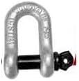 CMP Group 10319621 7/16-Inch Alloy Screw Pin Anchor Shackle – High-Test Hot-Dip Galvanized Marine Connector