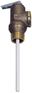 AquaLock 0556000 LF100XL Relief Valve – 3/4in MNPT x FNPT Lead-Free Brass Body with 150 PSI and 210F Rating - Image 2