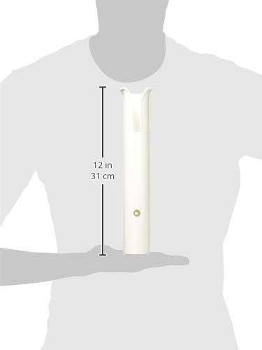 TACO Marine P04-091W Poly Rod Holder – 1-3/4 in ID Flush Mount Holder with Integrated Stand-Off - Image 2