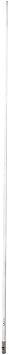 KJM A786AMFM 8-Foot AM/FM Marine Antenna – White Fiberglass Whip Design for Boat Radio Reception