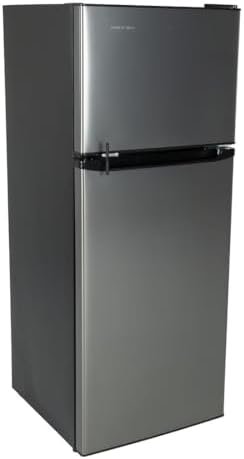 Everchill BCD280WEV804H-6/RHH 10.7 Cu Ft 12V RV Refrigerator – Stainless Steel Finish, Right-Hand Door Swing - Image 2