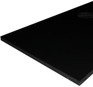 TACO Marine P10-5012BLK Marine Lumber Sheet – 12 x 27 x 1/2 in Black HDPE Marine Panel - Image 2