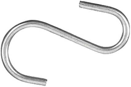 Buyers Products 9225 Steel S-Hook – 2.5 Inch Utility Hook 100-Piece Bulk Pack