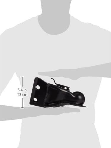 Pro Series A256S0303 Adjustable Height Coupler – 14000 lb Capacity, Black Finish Trailer Coupler - Image 3