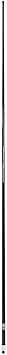 KJM A786VB Marine VHF Antenna – 8 ft Black Fiberglass Antenna with 6 dB Gain and 20 ft RG-8X Cable