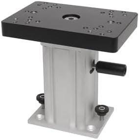 Cannon 1904033 Aluminum Swivel Base Pedestal Mount – 6in Downrigger Mount with 360-Degree Rotation and 16 Locking Positions - Image 4