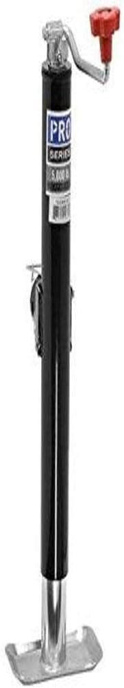Pro Series Weld-On Trailer Jack – Heavy-Duty Steel Construction, Permanent Weld Mount for Trailer Support
