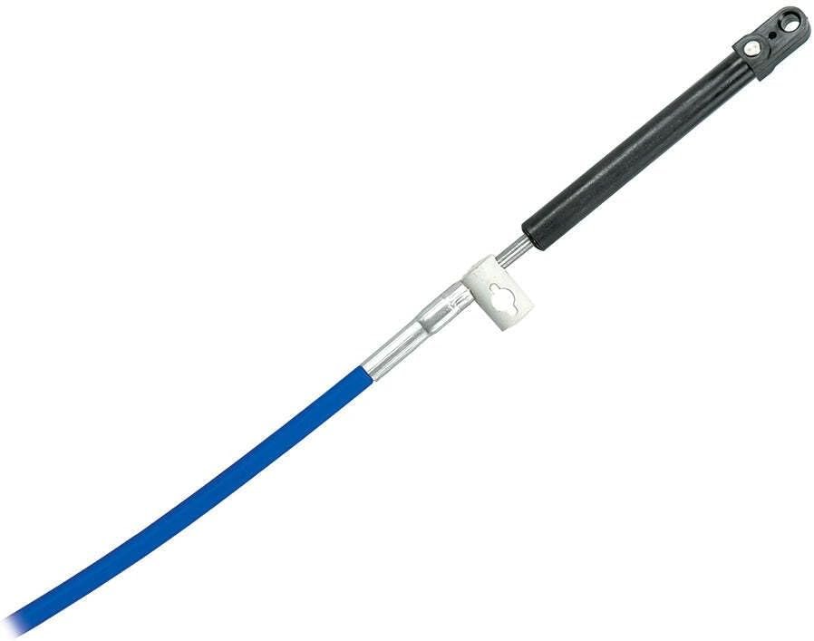 Uflex MACH5X10 Mercury Style Engine Control Cable – 10ft High-Flex Throttle and Shift Cable with Stainless Fittings