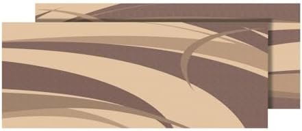 Faulkner 53019S Graphic Patio Mat – 8ft x 16ft Reversible Polypropylene Outdoor Rug in Brown and Beige - Image 2