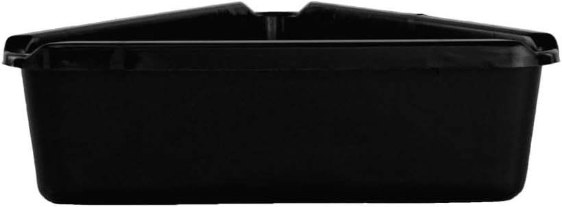 Midwest Can 6375 7.5 Quart Triangle Drain Pan – Low-Profile HDPE Fluid Catch Pan with Pour Channel and Handle - Image 2