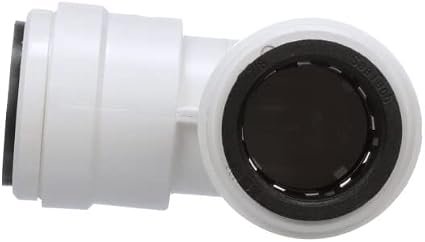 AquaLock 1351714 Union Elbow – 3/4in CTS Push-to-Connect Swivel Fitting for Copper CPVC and PEX Plumbing