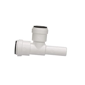 AquaLock 1353310 Stackable Tee – 1/2in CTS Push-to-Connect Polysulfone Tee Fitting for PEX CPVC and Copper Tubing
