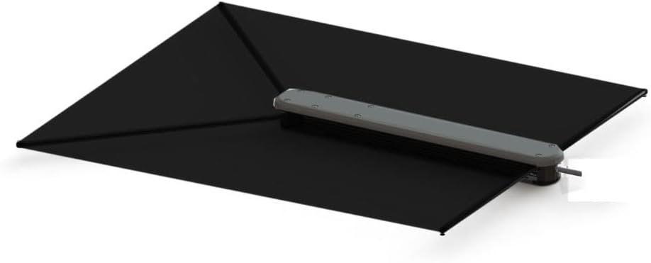 TACO Marine T10-3000-2 ShadeFin Kit – Black Marine Fabric Shade with Storage Bag and Mounting Hardware