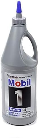 Mobil 102490 Mobil 1 Synthetic Gear Lube LS 75W-140 – 1 Quart Full Synthetic Limited-Slip Differential Fluid - Image 2