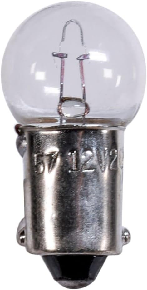 Arcon 16752 #57 Replacement Bulbs – 12V 2.9W Clear Incandescent Lamps, Box of 10 for Instrument Panel Lighting