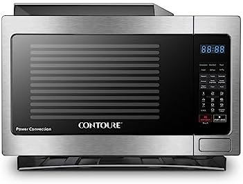 Contoure RV200SCON 1.1 Cu Ft Stainless Steel Built-In Convection Microwave – RV Oven with Trim Kit Compatibility - Image 4