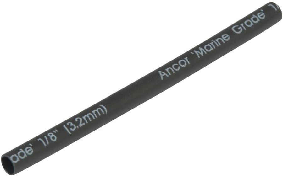 Ancor 301103 Black Heat Shrink Tubing – 1/8in Diameter 3ft Marine Electrical Wire Protection Sleeve - Image 3