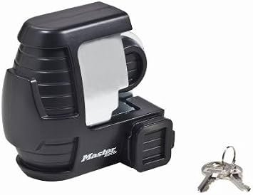 Master Lock 379DAT Universal Trailer Coupler Lock – Fits 1-7/8in, 2in & Most 2-5/16in Couplers with Steel Construction