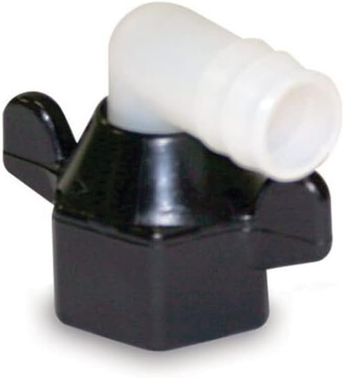 SHURFLO 2443926 1/2in Barb Elbow Adapter – Nylon 90-Degree Swivel Fitting for Water Pump Connections