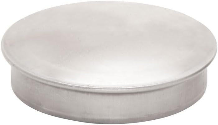 Fulton 1609 Trailer Grease Cap – 3.125 in Zinc-Plated Hub Dust Cap for Bearing Protection and Contaminant Control