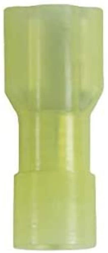 WirthCo 80852 Nylon Ring Terminal – Insulated Electrical Ring Connector for Automotive, RV, and Marine Wiring Applications