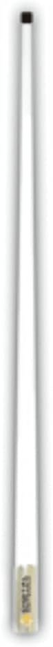 Digital Antenna 528-VW VHF Marine Antenna – 4ft White Fiberglass Antenna with 4dB Gain for Marine Communications
