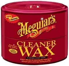 Meguiar's A1214 Cleaner Wax Paste – 14 oz One-Step Car Wax, Cleans Paint and Adds Protective Shine - Image 2