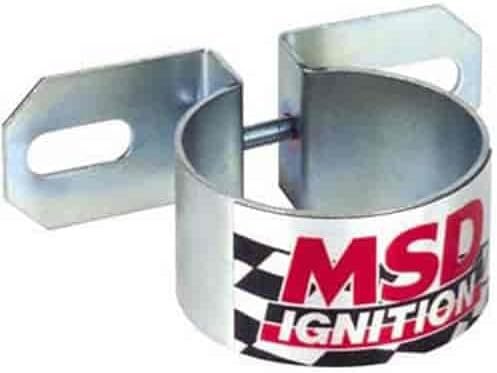 MSD 8213 Universal Coil Bracket – Steel Ignition Coil Mount for Cylindrical Performance Coils - Image 4