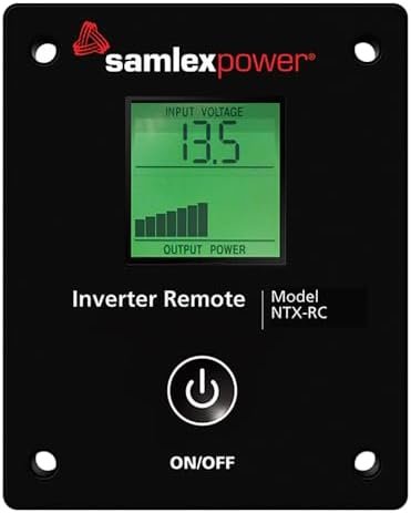 Samlex NTX-RC Remote Control Panel – Flush-Mount Inverter Remote with LED Status Indicators for NTX Series Inverters - Image 2
