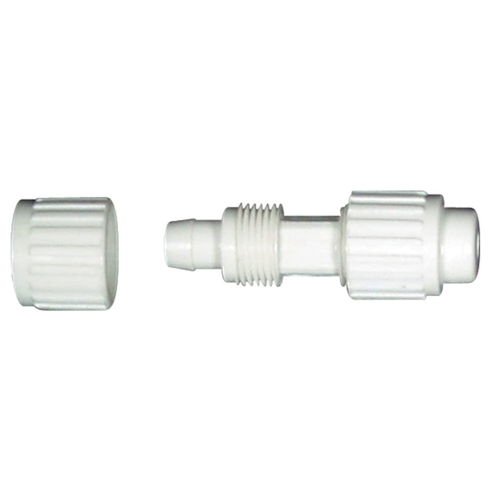 Elkhart Supply Flair-It 16863 PEX Plug – 1/2in Compression End, Polyoxymethylene Construction, Tool-Free Installation