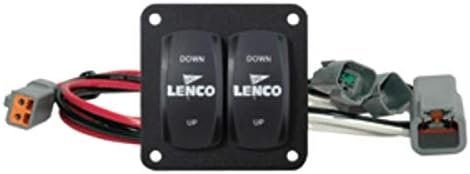 Lenco 10222211D Double Rocker Trim Tab Switch Kit – Deutsch Connectors, 36in Pigtail, Single Actuator Systems - Image 2