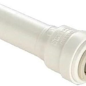 Aqualock 3514R1008 Reducing Stem Adapter – Push-to-Connect Plumbing Fitting, CTS to OD Tube Transition, 100-Pack