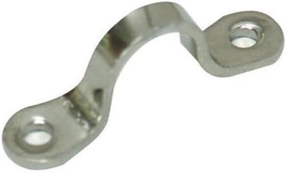 Whitecap S-0295C Stainless Steel Eye Strap – 1-5/8 in Length, 3/8 in Inside Diameter, 304 Marine-Grade Construction