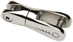 Maxwell P104370 Anchor Swivel – 316 Stainless Steel M6-M8 Swivel with 750kg Working Load for Marine Anchor Systems - Image 2