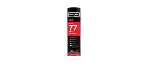 3M Super 77 21210 Multipurpose Spray Adhesive – 16.75 oz Aerosol with Fast Tack & Wide Material Compatibility