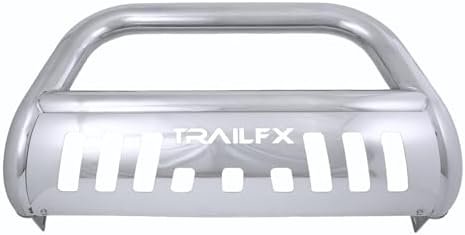 TrailFX B0045S Bull Bar – 3in Polished Stainless Steel Round Tube – Fits 2024-2025 Toyota Tacoma with Light Mount Provisions - Image 4