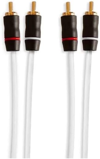 Fusion 2-Channel RCA Cable 6ft – Marine Audio Interconnect for Amplifiers, Subwoofers and Stereo Systems - Image 2