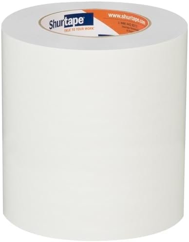Shurtape PE 900 Surface Protection Film – 144mm x 55m White Polyethylene Protective Film, 6 Roll Case - Image 2