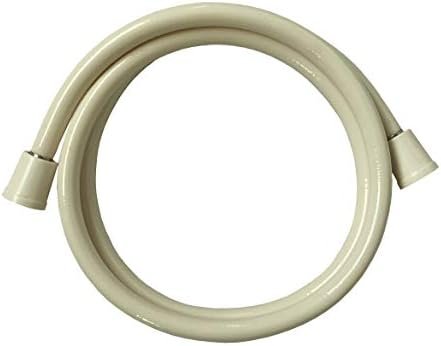 Empire Faucet CRDUHS60B 60in Vinyl Shower Hose Kit – Biscuit Finish, 1-Function Handheld Head with Mounting Bracket - Image 4