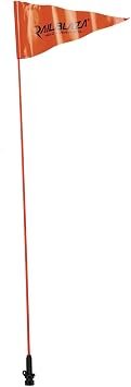 RAILBLAZA 2401011 Flag Whip & Pennant – 1200mm Flexible Fiberglass Safety Flag – Fits All StarPort Bases