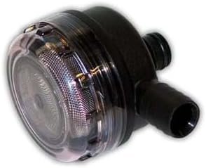 Flojet 01740010S Pump Inlet Strainer – 3/4 in Hose Barb Connection with Removable Mesh Filter Screen