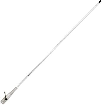 Shakespeare 4351 AM/FM Marine Antenna – 3 ft Fiberglass Whip with Nylon Ferrule and Corrosion-Resistant Construction