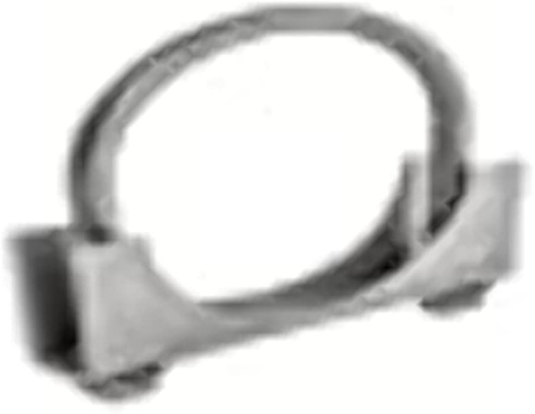 SpeedFX EA012 Heavy-Duty U-Band Clamp – 2.25 in Stainless Exhaust Clamp for Custom Exhaust Systems