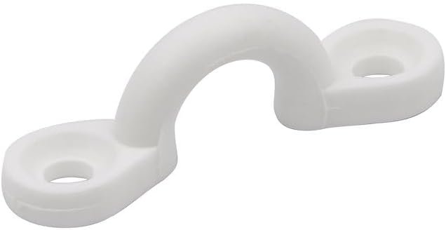 Whitecap 3407WP Pad Eye Kit – White Marine Tie-Down Eyes 4-Pack for Boat Rigging and Utility Applications - Image 3