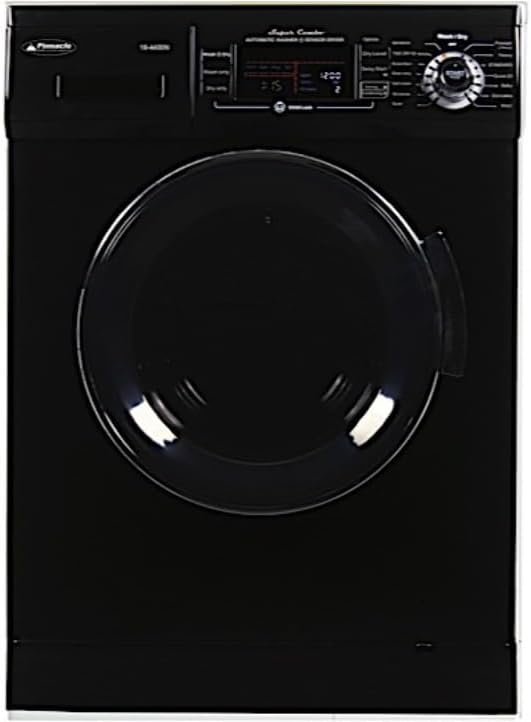 Pinnacle 184400NB Convertible Washer Dryer Combo – 13 lb Capacity Black Unit with Vented or Ventless Drying System - Image 4