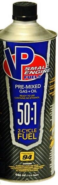 VP Racing Fuels 62351 50:1 Premix Oil Canada Single – Synthetic 2-Cycle Fuel Mixing Packet for Small Engines