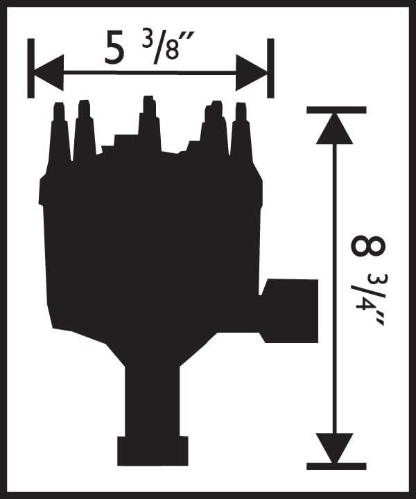 MSD 8452 Pro-Billet Distributor – Ford 351 Windsor TFI Distributor with Magnetic Pickup and Billet Housing - Image 5