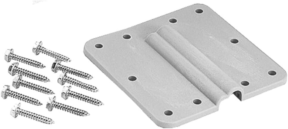 Winegard CE2000 Dual Cable Roof Entry Plate – Weatherproof RV Cable Pass-Through for Coax and Power Wiring Installations
